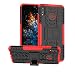 Produktbild MRSTER Honor 10 Lite Hülle, Outdoor Hard Cover Heavy Duty Dual Layer Armor Case Stoßfest Schutzhülle mit Ständer Handyhülle für Huawei Honor 10 Lite/Huawei P Smart (2019). Hyun Red
