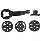 Kit d'installation complet : livré avec tout le nécessaire pour une installation rapide : 1 support, 3 bases, 7 vis et 2 clés. L'ensemble complet rend l'installation simple sans outils supplémentaires.