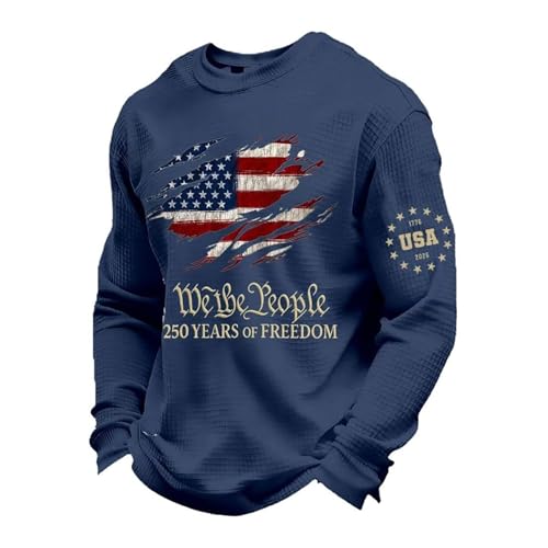 Image of Generisch Anniversary Knitted Crew Neck Sweater - Soft Thermal Pullover Top Long Sleeve Casual Streetwear Style Women's Top Comfortable Everyday Synergy, navy, XL