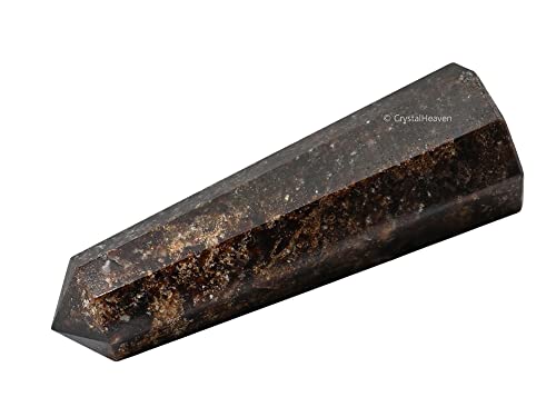 Image of Crystal Heaven Certified Garnet Crystal Tower Obelisk Point For Chakra, Healing And Balancing - Aaa Grade Original Certified Gemstone Agate For Reiki Meditation Yoga Spiritual (2-3 Inches)