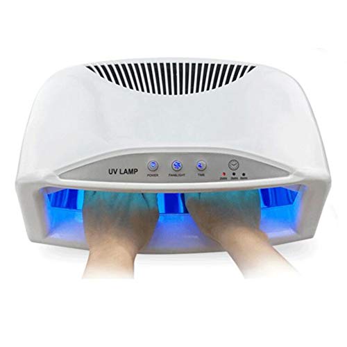 Nail Dryer Hot and Cold Wind Dual Use Nail Fan Air Blower Manicure Tool Drying Nail Polish & Acrylic Beauty