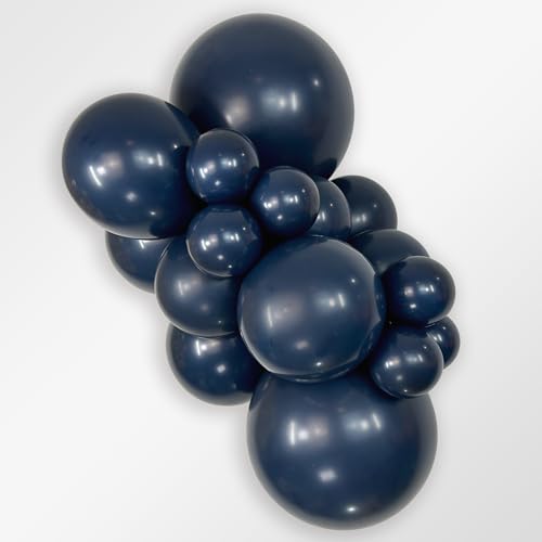 Image of Sempertex Fashion Navy Balloons, Latex, 11 Inch, 25 Pcs
