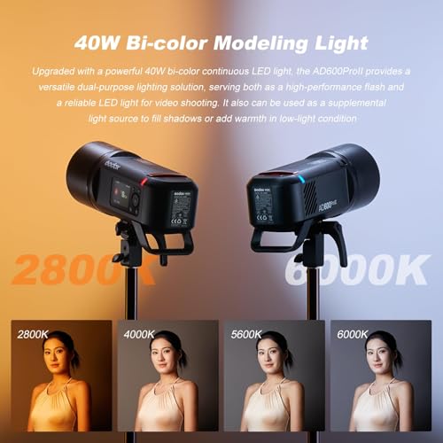 Ficha técnica Godox AD600ProII Flash estroboscópico para fotografía - Fernando Cortés