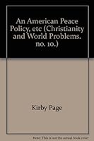 An American Peace Policy B0017BEEBC Book Cover