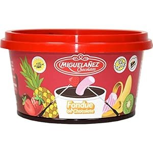 Miguelañez – Chocolade Fondue – Heerlijke Belgische Chocolade – Ideale Desserts – 175 Gram