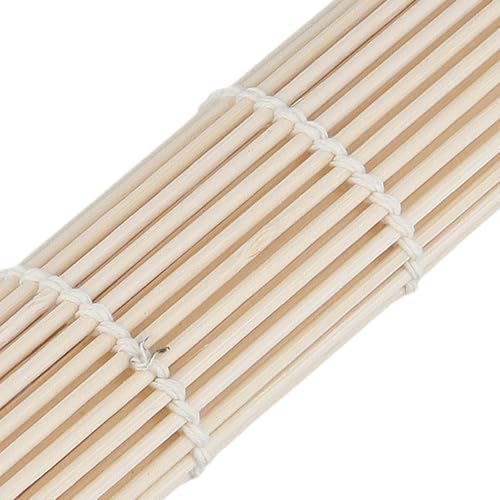 LEXININ 40 PCS Bamboo Sushi Rolling Mat, 9.5 x 9.5 Inches Square Sushi Roller for Home Cooking - Thumbnail 6