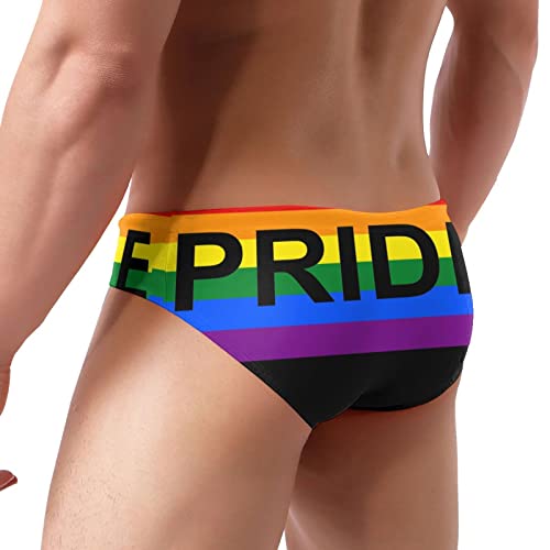 Wolf Paw Prints Men's Swimwear Briefs Triangle Thong Trunks Swimming Diving Surfing4