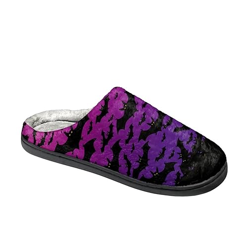 Yzaoxia House Slippers for Women Size 5.5-12 Fluffy Bedroom Slippers Indoor Non-slip Fuzzy Slippers3