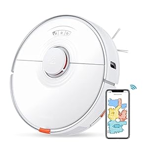 Roborock S7 robotstofzuiger met geluidsreiniging, sterke zuigkracht 2500 Pa, cartografie op meerdere niveaus…