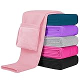 Witwot Girls Winter Pants Kids Toddler Thermal Fleece Lined Leggings 4-5T Pink