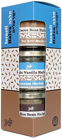 Israeli Authentic Halva Spread, 3 Delicious Flavors, Gift Set from the Holy Land (3x3.2oz)