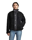 Stehkragen G-STAR RAW Damen Trucker Collar Jacke, Schwarz (dk black D22043-C849-6484), L