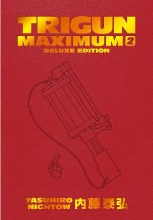 Trigun Maximum Deluxe Edition Series 5-Book Collection Set (Vol.1 to Vol.5) by Yasuhiro Nightow - Sequel to the Classic Action Sci-Fi Manga Trigun      Hardcover – July 22, 2025