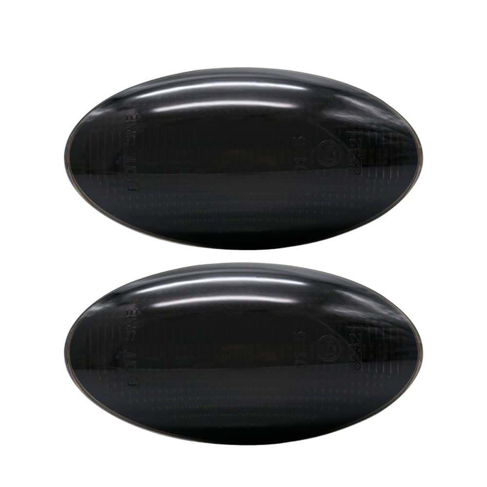 AutoStyle Set LED Side Indicators compatible with Suzuki/Opel/Fiat various models - Smoke - incl. Dynamic Running Light