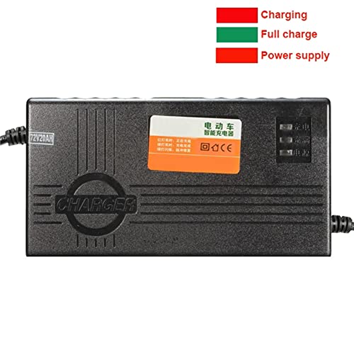 Cusstally 72V 20Ah Motorcycle Battery Charger 6 Led Display For Scooter Wheel Lead Acid Battery Electric Bicycle Accessories #TOP5