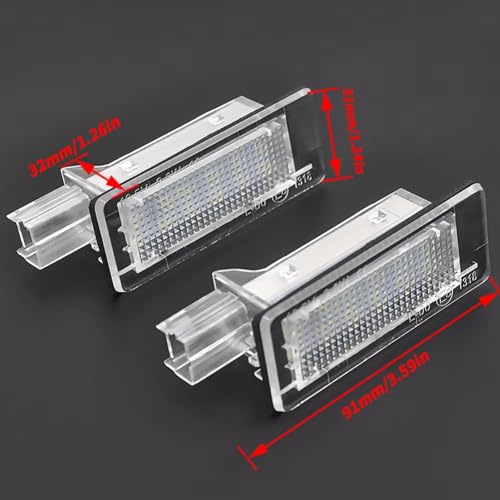 Luz trasera para matrícula de coche para Captur y Fluence 7
