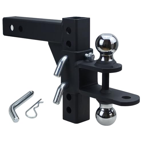 REDTEE Multi-Purpose Adjustable ATV/UTV Trailer Hitch Ball