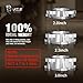 MZS 2 inch Front Leveling Kit Lift Strut Spacers Compatible with 2007-2025 Tahoe Silverado Sierra Suburban Yukon 1500/2007-2013 Avalanche 2WD 4WD