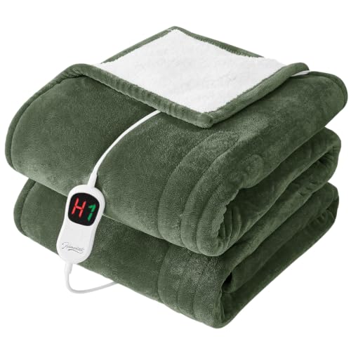 Image of Homemate Heated Electric Blanket Full Size 72 inchx84 inch Heating Blanket