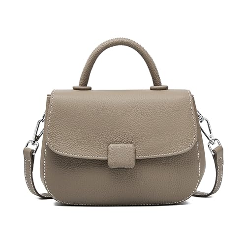 Genuine Leather Crossbody Bag for Women – Small, Lightweight, Adjustable Strap, Everyday Shoulder Purse
