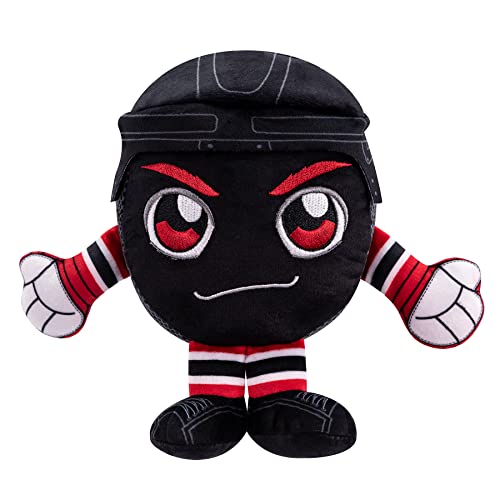 Bleacher Creatures New Jersey Devils 8" Kuricha Hockey Puck Sitting Plushies- Soft Chibi Inspired Plush
