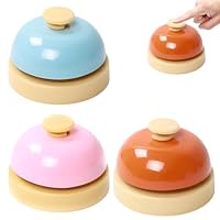 banjiabb 3 Stück Tischklingel,tischglocke,rezeptionsklingel,Glocke, Katzenklingel,Restaurant Service Glocke,Glöckchen für Restaurants, Hotels, Bars, Küche