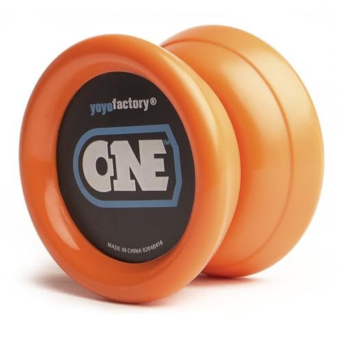 YoYo Factory One Yo-yo - Naranja (De Principiante a Profesional, Cuerda e Instrucciones Incluidas)