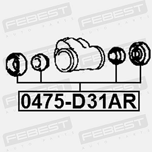 Amazon.com: Cylinder Kit Febest 0475-D31AR Oem MB193623 : Automotive 