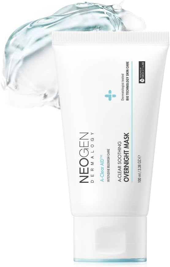 DERMALOGY by NEOGENLABA-CLEAR AID SOOTHING OVERNIGHT MASK 3.38 oz / 100ml