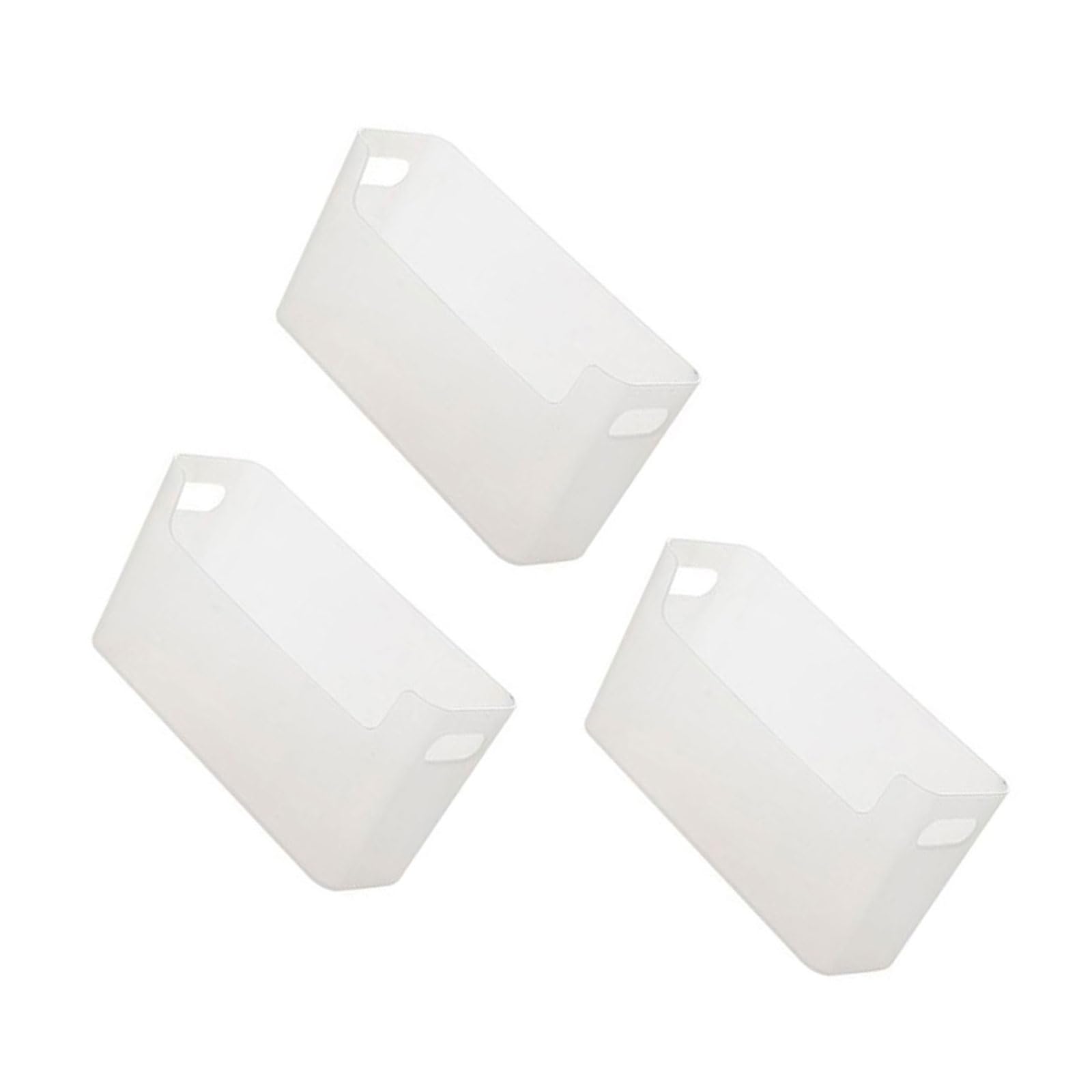 TFAOYS 3Pcs Easy Install Hanging Organizers for Bathroom Multifunctional Storage Boxes for Renters Kitchen Accessories Holder Easy Install Shelf