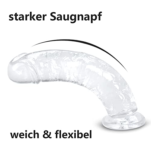 Riesen Dildo Umania 32 x 6 cm mit Saugnapf für Erwachsene