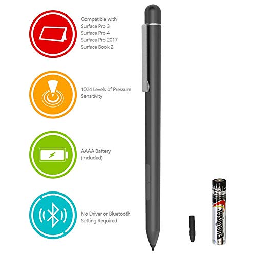Surface 2019 Pen, Active Stylus Pen,Microsoft Stylus Pen for Surface Pro 7, Pro