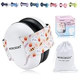 WORCBGIO Infant Ear Protection Noise Cancelling Baby Ear Muffs, Toddler Hearing Protection with Adju