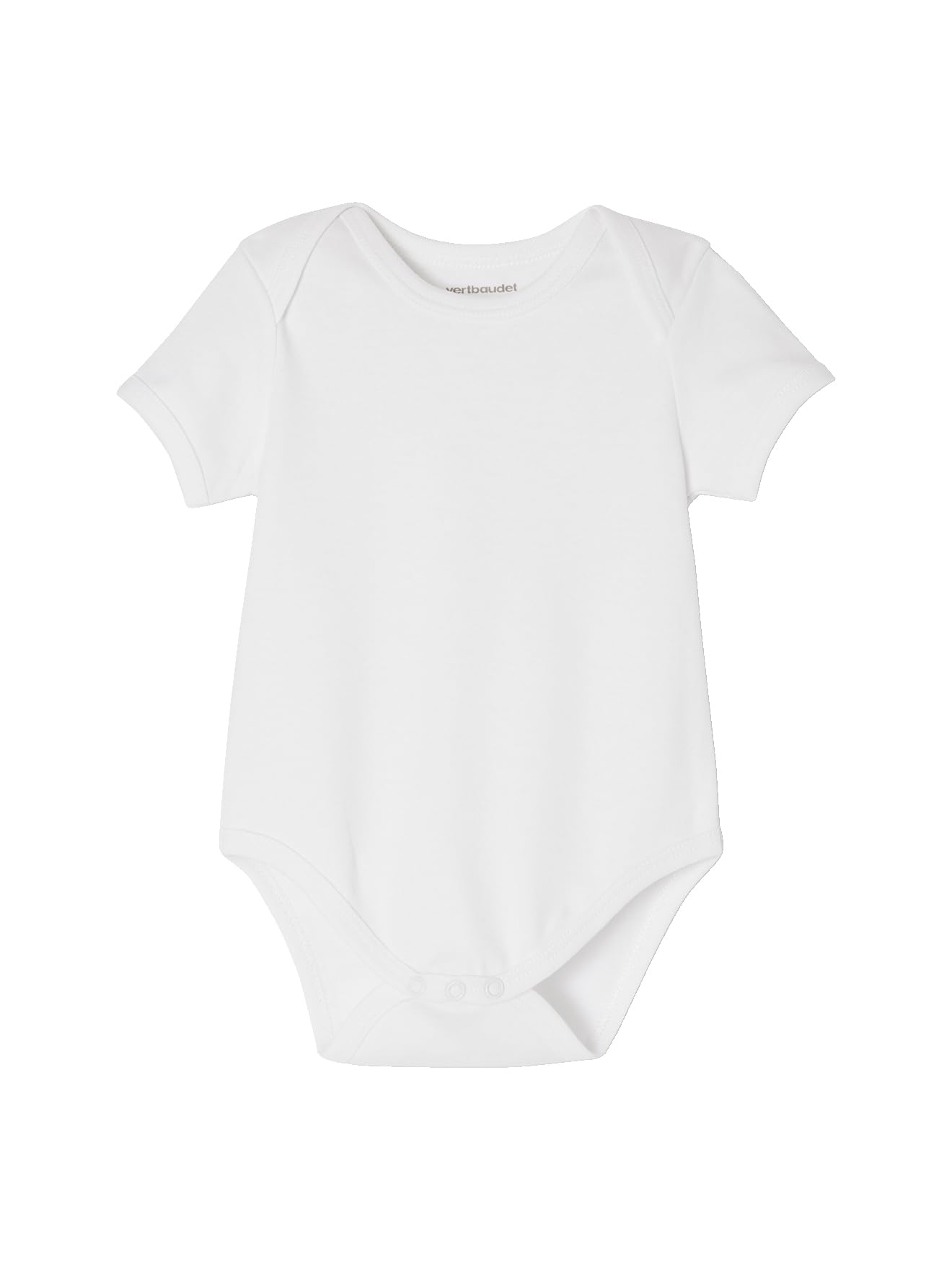 VERTBAUDET Lot de 7 bodies manches courtes emmanchure US bébé BASICS