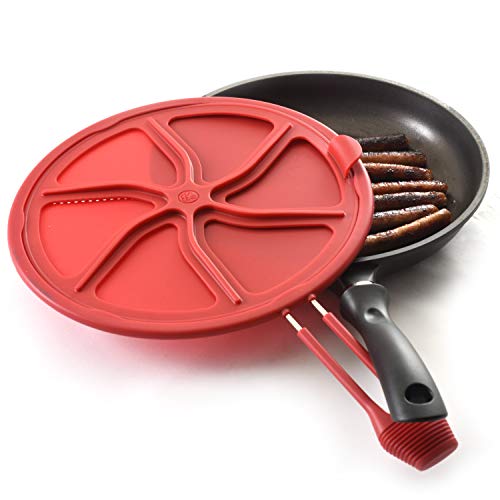 Norpro Silicone Splatter Screen, 11.5-Inch, Red #TOP2