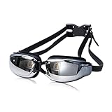snorkel mask for glasses wearers Anti-Fog And Leak-Proof ---- Polarized Swimming Goggles Also Feature Enhanced Anti-Fog Technology To Ensure Clear Vision And Protect Your Eyes, 3D Double-Sealed Frame Provides Excellent Fit And Water Resistance, Ideal For Indoor And Outdoor Training.
