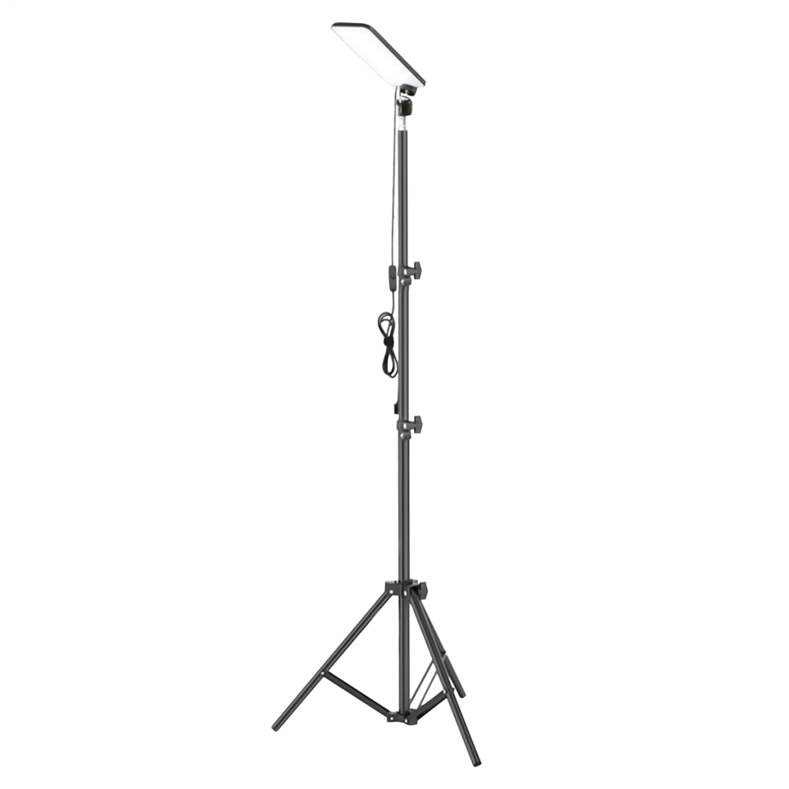 Teleskopische Camping-Laterne Verstellbare Stativlampe mit hoher Helligkeit | Arbeitsleuchten mit Ständer für Camping Für Nachtangeln, Arbeiten, Outdoor- Und Indoor-Bereich, , Terrasse, , Pavillon
