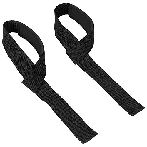 Andoer Faixa de levantamento de peso acolchoada com suporte de pulso para treinamento de ginástica d