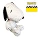 Imagen de Peanuts Peluche Snoopy clásico gigante XXL Altura 50 cm sentado y 70 cm de pie