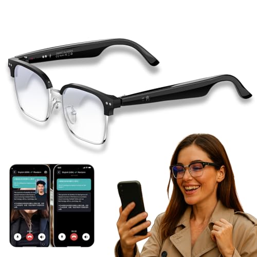Nexlenz AI Translation Glasses with Bluetooth Audio