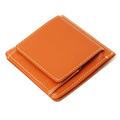 財布 マネークリップ 小銭入れ コインケース 革 イタリアンレザー ユニセックス DUCT(ダクト) NL-785 (ライトブラウン)