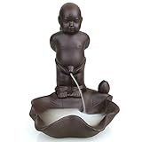 FENBEN Backflow Incense Burner Holder, Ceramic Cone Incense Stick Holder Home Office Yoga Decor...