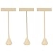 3 Linen Earring T Stand Display 6.75"