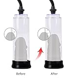 Cob Manual Enlargement Pump with Ring, Vacuum Pump Extender Enhancer Device for Male