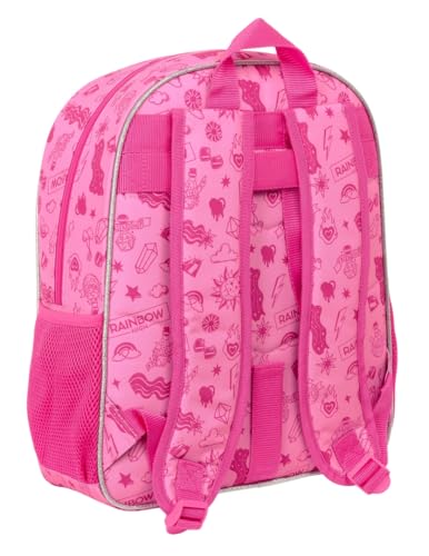 Sac à dos Rainbow High Shine adaptable au chariot, robuste et multicolore - 2