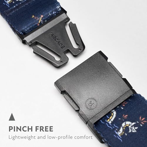Image of Arcade Belts A2 Unisex Adventure Belt: Heavy Duty Stretch, Metal Free Buckle