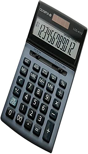 Olympia LCD4112 Calculator Blue