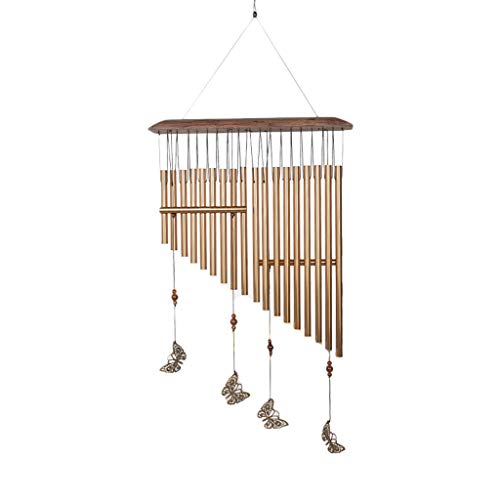 XMCF Windspiele für draußen Woodstock Encore Windspiele, Schöne Metall Schmetterling Harp Wind Chime Holiday Geschenk Ornamente Wind Chimes Klangspiel Cover