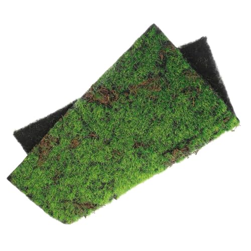 OSALADI Césped De Musgo Simulado Alfombra De Pasto Sintético De Mesa De Césped Artificial Alfombra De Cesped Sintetico Estera De Hierba para Perros El Plastico Green
