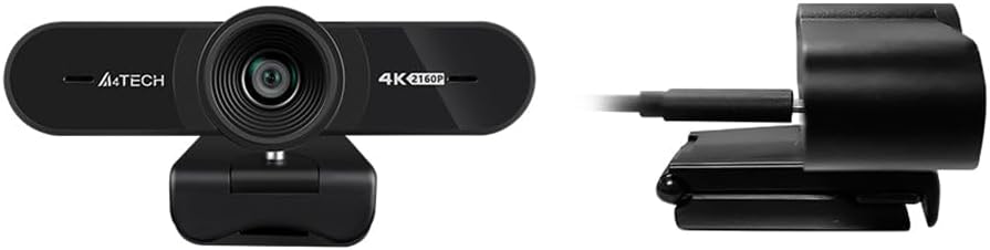 A4 Tech PK-1000HA UHD 4K Pro 2160P Oto-Fokus, Geniş Görüntü Açısı, 360 Derece Hareket, AF Dijital Mikrofonlu Webcam